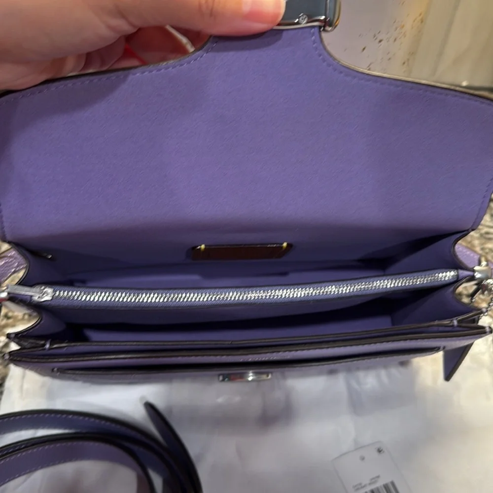 Coach Tabby Shoulder Bag 26 Light Violet - Picture 10 of 15